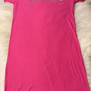 Juicy Couture Hot Pink Ribbed Top